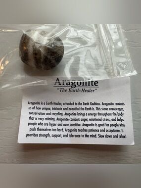 Aragonite Tumbled Stone - Earth Healer